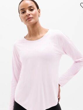 Athleta Move with Ease Top, Size S, Primrose